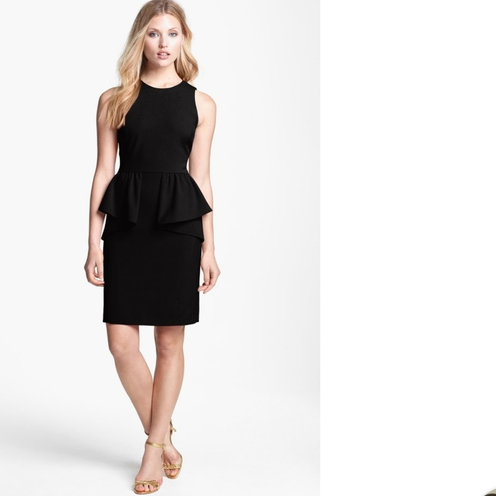 Michael Kors Sleeveless Peplum Dress